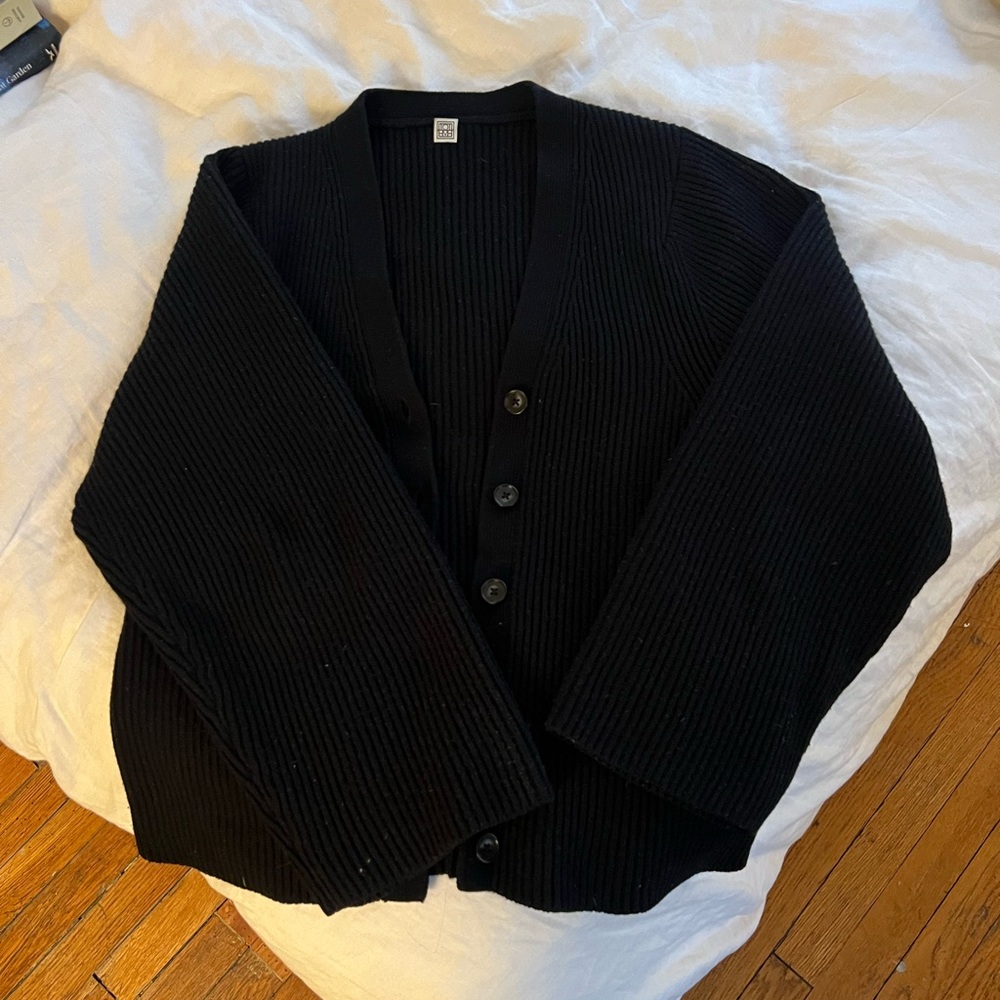 Toteme Black Cardigan